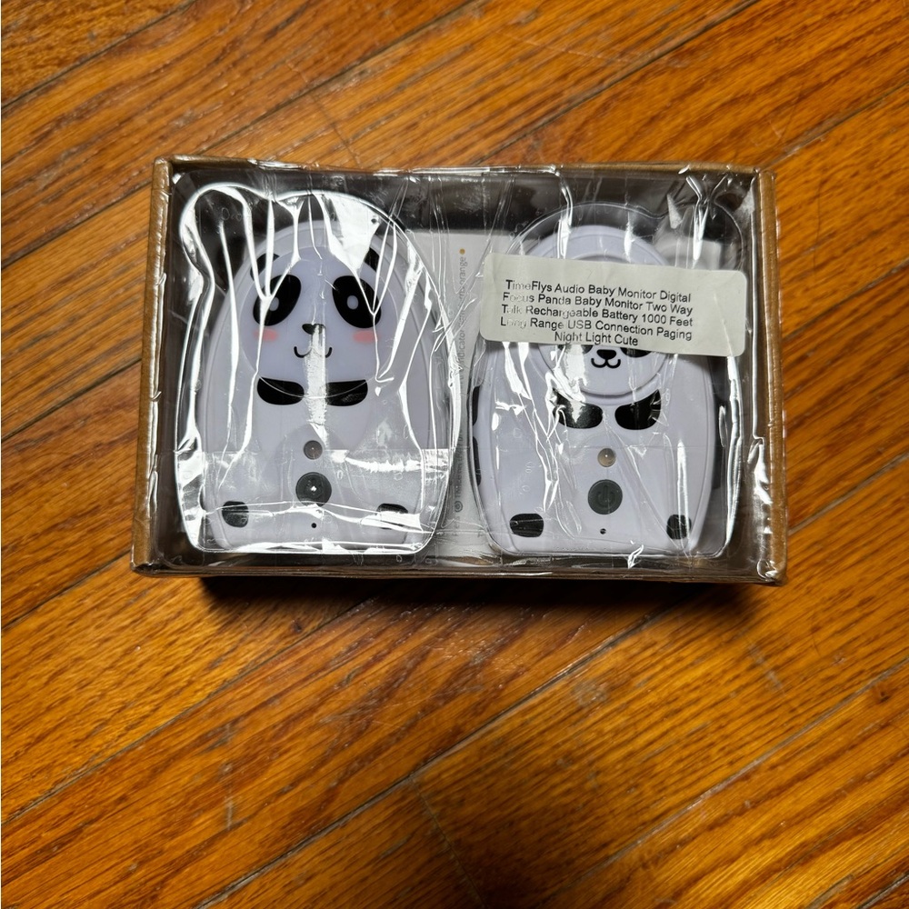 Cute Panda Baby Monitor Set
